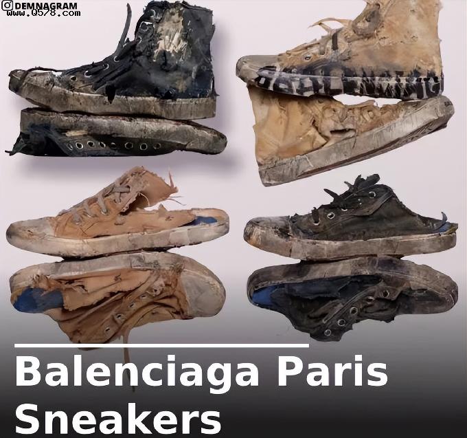 巴黎世家“破烂鞋”卖1.2万：不仅破而且很脏！正常版的售价4800