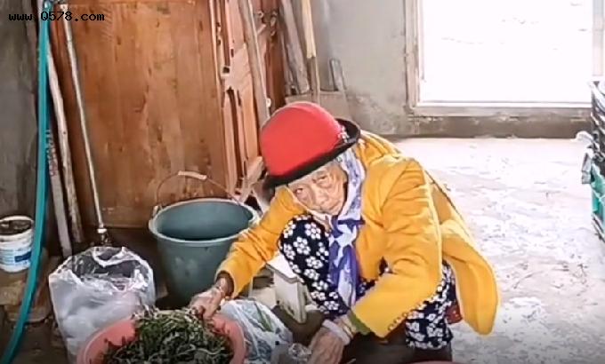 85岁马玉琴吃草莓，李玉成却只给她吃酸的，气得马玉琴直翻白眼