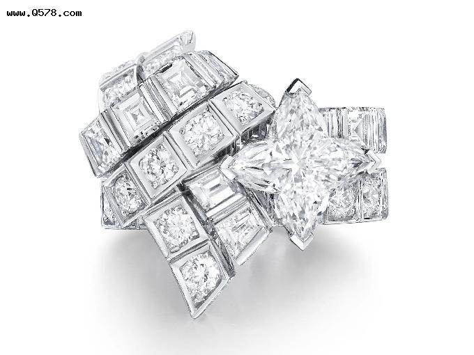 每日珠宝品鉴 Louis Vuitton 路易威登 La Star du Nord 钻石戒指