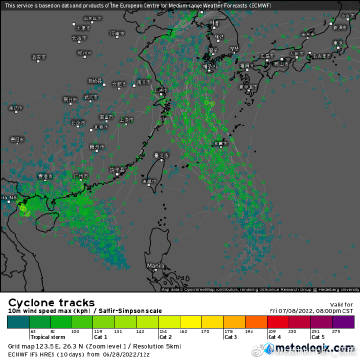 2022年3号台风路径实时发布系统 台风暹芭最新消息路径图