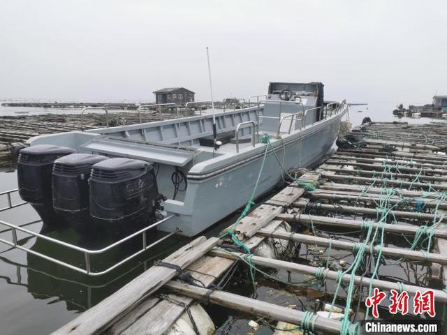 福州海警抓沙船 打击“大飞”福州海警查扣3艘非法改装船舶