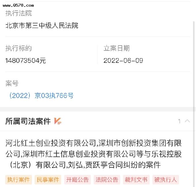 贾跃亭再被强制执行1.48亿元，6月才推出新款乐视手机