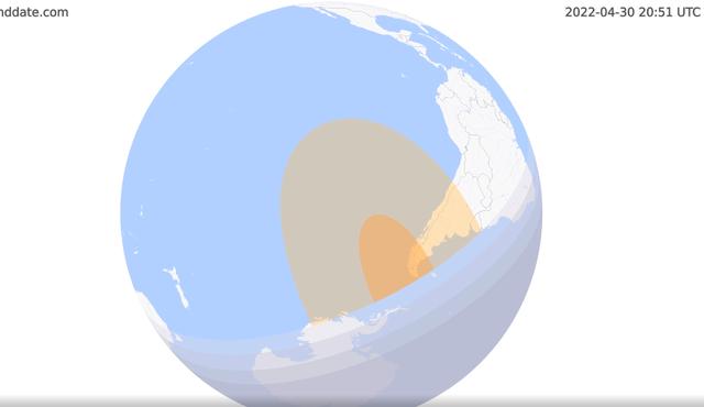 2022日食时间表以及可见地 2022年首个日食奇观来袭！历时3小时52分，哪些地区能看到？