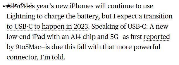 为什么iPhone14没有USB-C？还要再等一年？