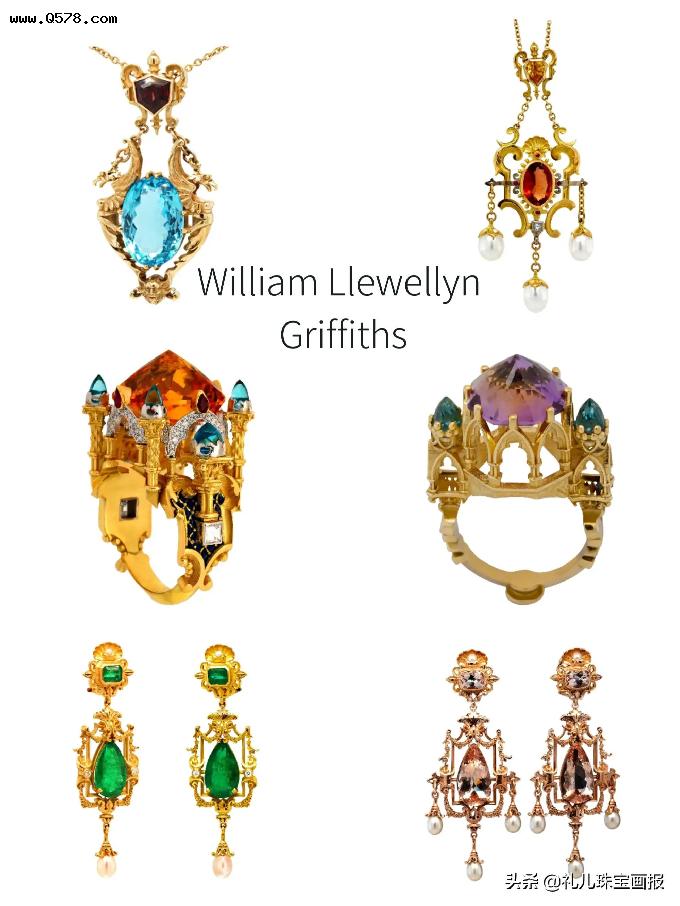 把城堡搬上珠宝｜澳大利亚叛逆珠宝设计师WilliamLlewellyn