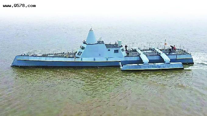中国智能无人舰刚刚下水，美国海军：打造150艘无人舰队占据先机