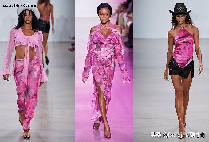 Kim Shui 2022春夏系列，感受冲击花纹的活力，修身廓形更添柔美