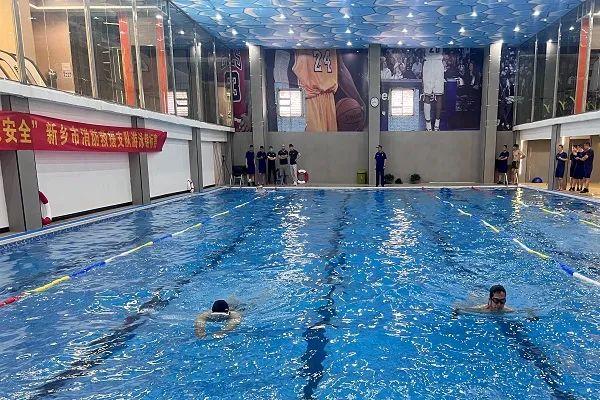 新乡市游泳运动协会 “喜迎二十大，全力保安全”——新乡支队举办游泳锦标赛
