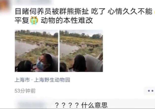 上海动物伤人事件致一人死亡 原因曝光令人直呼神奇