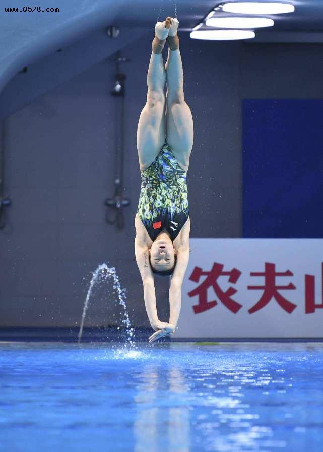 在中国跳水界，很多人艺高人美丽