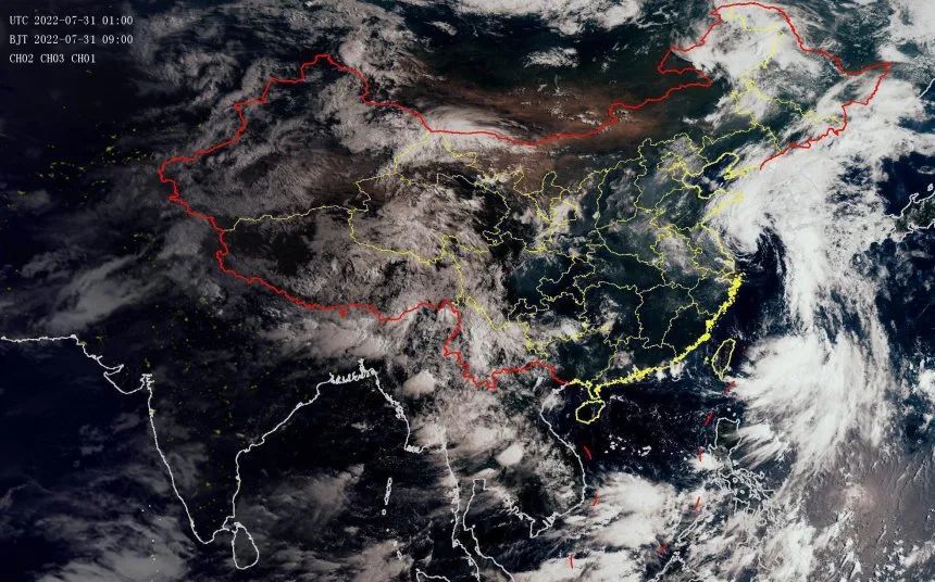 全国天气预报最新：台风影响我国东部海区 明日起高温范围将北扩