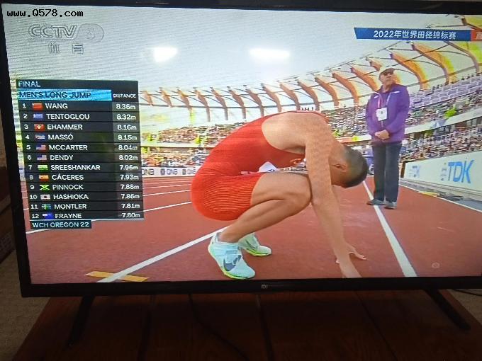 8.36米！2022田径世锦赛王嘉男在男子跳远获得冠军！最后一跳绝杀