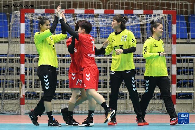 手球-全国女子手球冠军杯：广东队战胜上海队