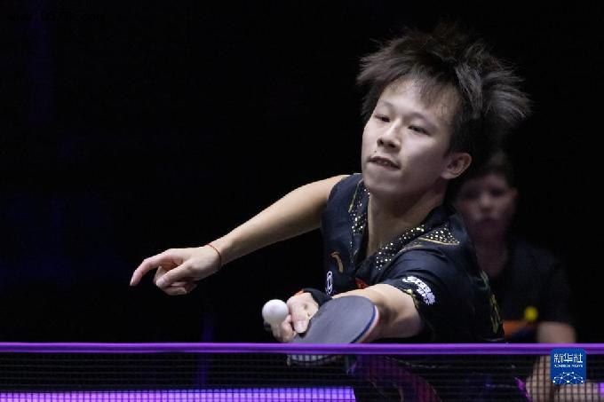 乒乓球-WTT冠军赛布达佩斯站：林高远晋级男单四强