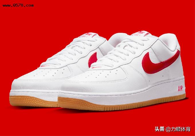 Nike Air Force 1 Low“Since 82”以红色 Swooshes 出现