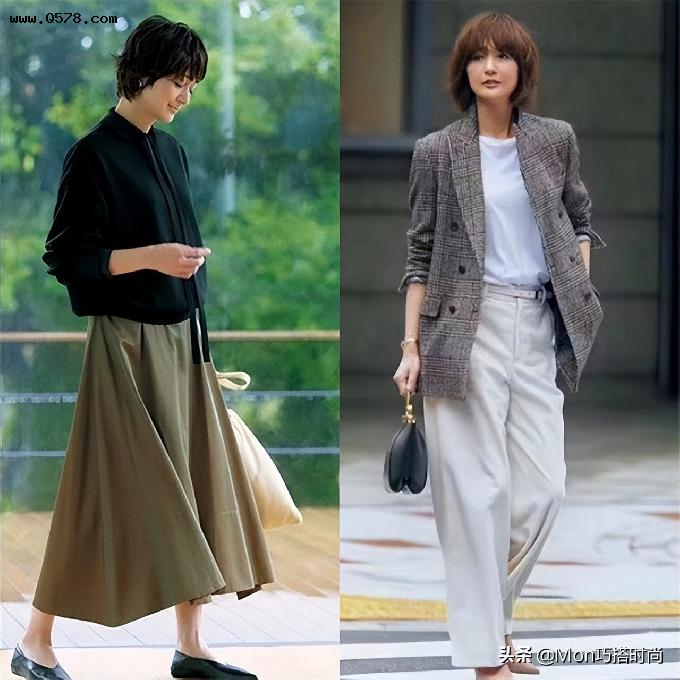 这才是日本女人优雅老去的秘诀：坚决不穿老年装，妆发精致又得体
