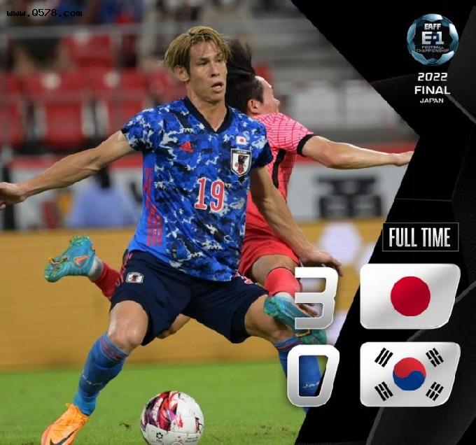 东亚杯0完胜韩国 日本不败夺冠、韩国亚军、中国男足季军