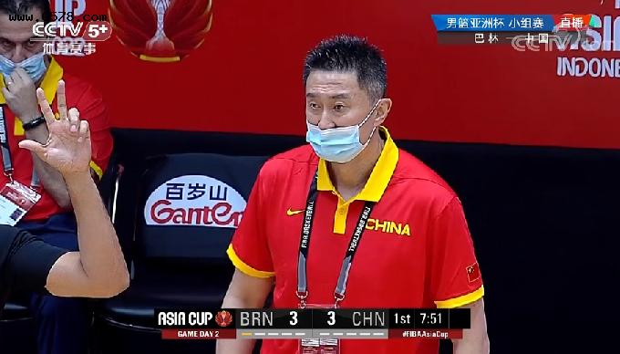 中国男篮80-79险胜巴林男篮，获得亚洲杯小组赛首胜