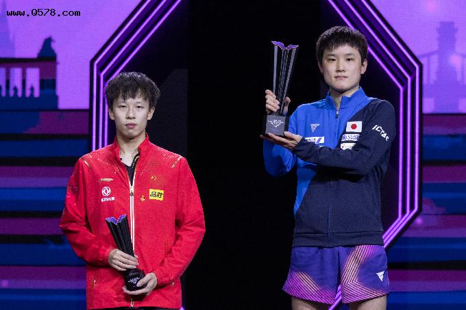 （体育）乒乓球-WTT冠军赛：张本智和夺得男单冠军