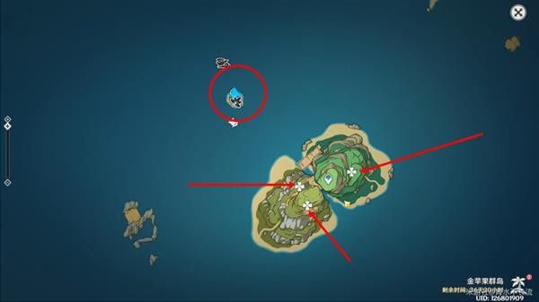 原神布丁岛三个仙灵位置在哪？原神布丁岛解密攻略