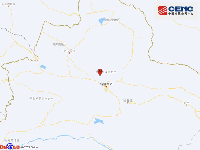 2022年新疆昌吉地震最新消息：7月20日发生4.8级地震