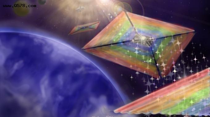 美国宇航局推进狂野的衍射式太阳光帆概念项目