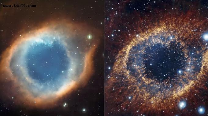 韦伯VS哈勃，两代最强望远镜下的-“宇宙异瞳”
