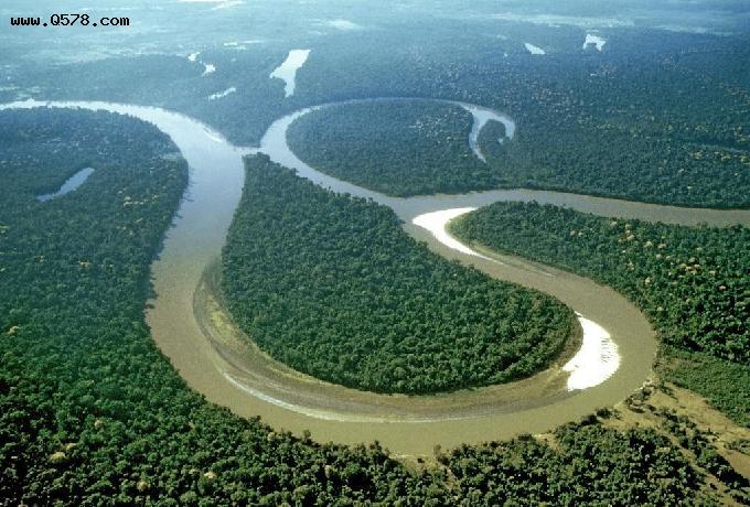 世界上流量第一、流域面积第一的河流，世界第二长河-亚马孙河