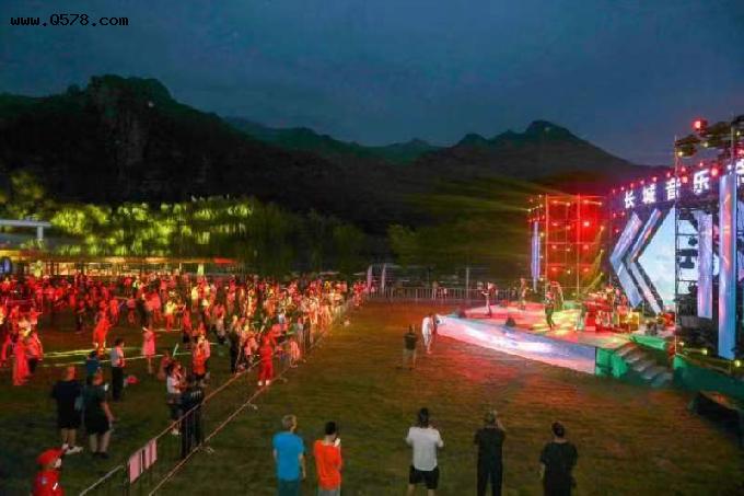 2022北京·怀柔长城音乐节青龙峡专场举办