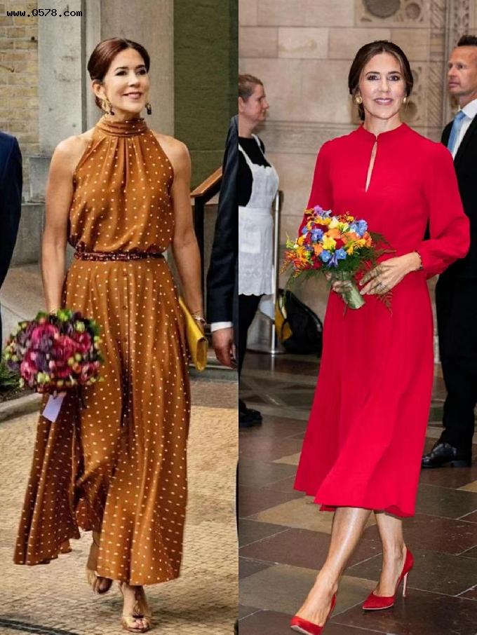 丹麦王妃亲自示范：女人到了50岁，穿衣不扮嫩，优雅高级又有品味