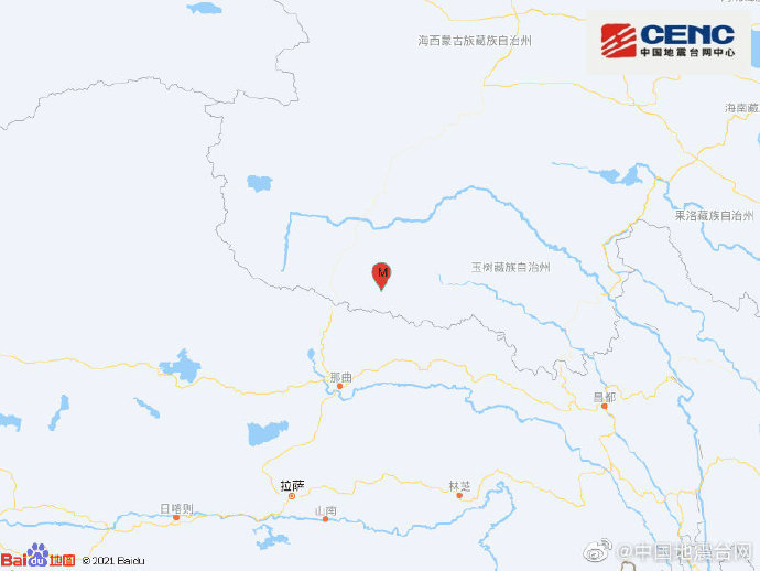 今天青海玉树州地震最新消息：杂多县发生5.9级地震