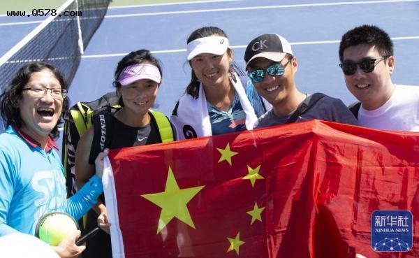 加拿大国家银行网球公开赛：徐一璠/杨钊煊女双首战获胜
