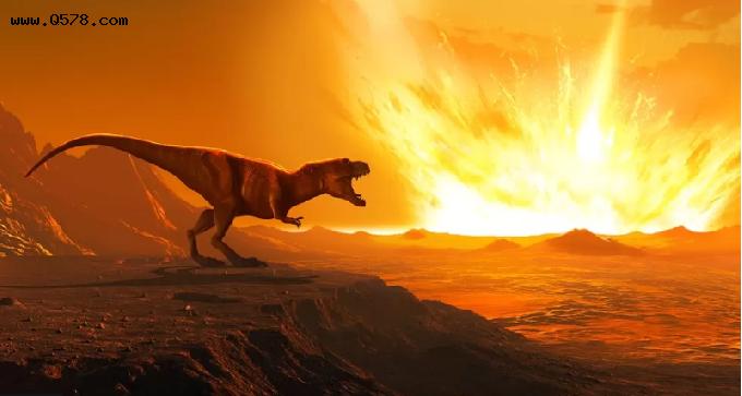 6600万年前，当一颗小行星撞击现在的墨西哥湾，消灭恐龙事件