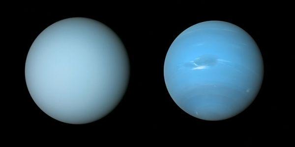 为什么天王星与海王星颜色不同