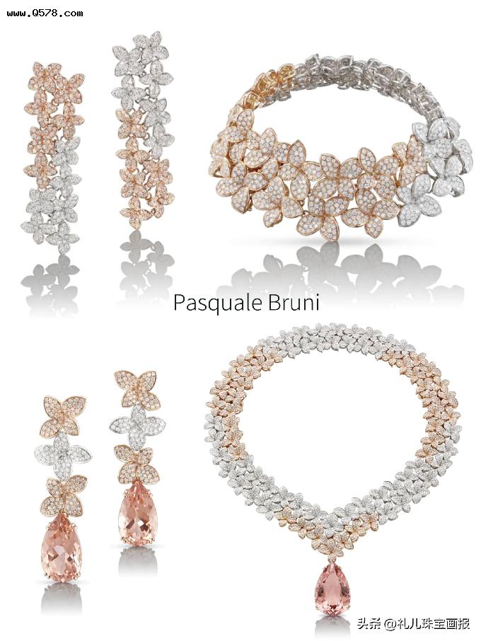 意大利珠宝品牌Pasquale Bruni-你从未见过的黑白钻石花