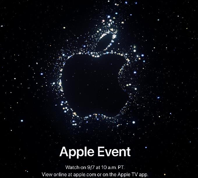 苹果公司为 9 月 8 日的发布会发出邀请，预计推出新款 iPhone 14