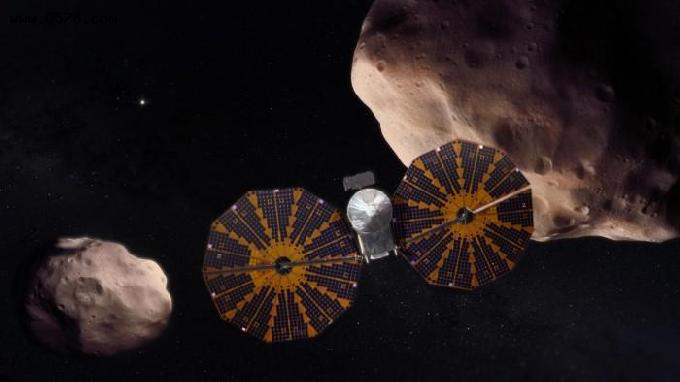NASA“露西号”团队在小行星Polymele周围发现一颗卫星