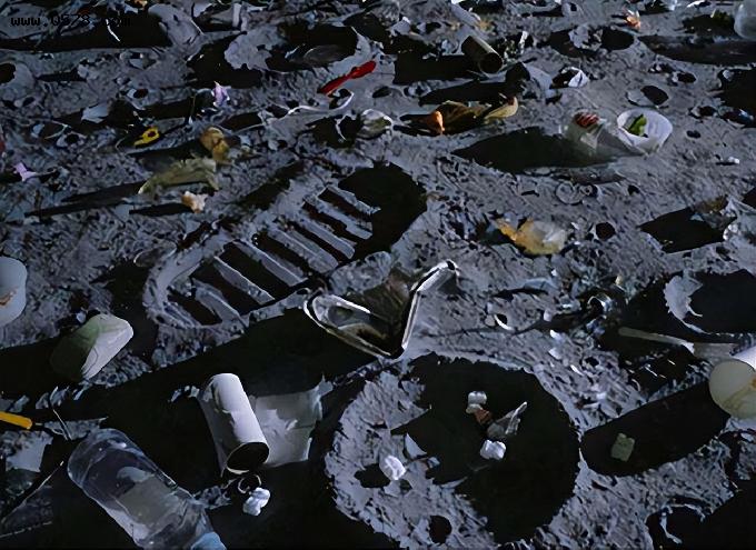 全球只有12个人登月，月球上却有200吨垃圾？都是谁扔的？