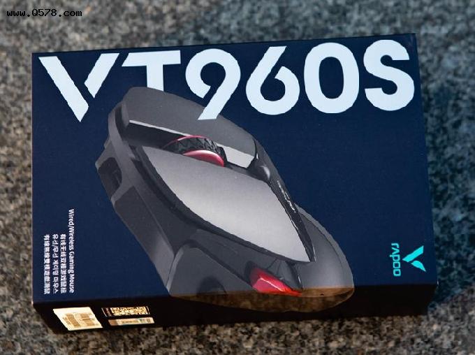 酷炫超跑电竞鼠—雷柏VT960S双模无线游戏鼠标