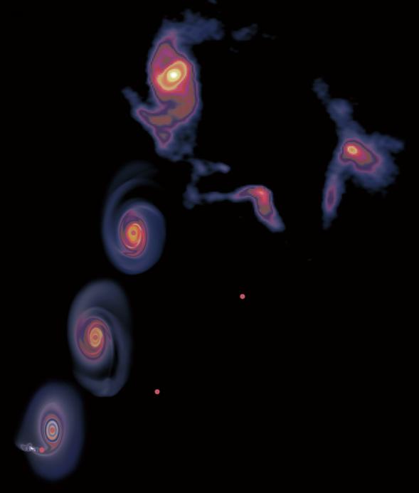 科学家首次实现对银河系中心原恒星盘的直接成像