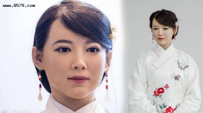 中国成功研制出美女机器人，五官精致功能齐全，和真人几乎一样
