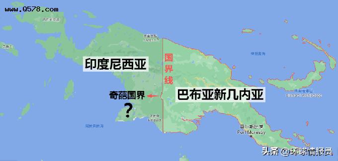 “奇葩”国界：巴布亚岛的国界本可“一刀切”，为何出现了弯曲？