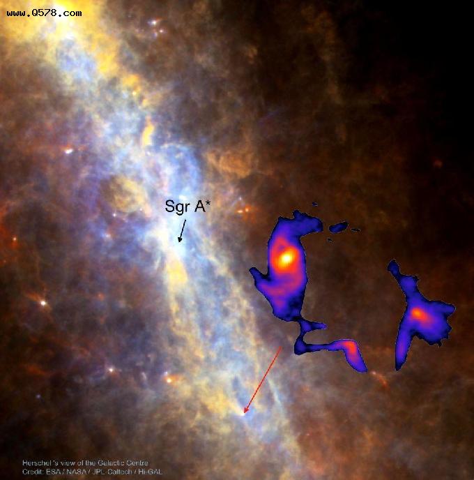 首次！天文学家“看见”银河系中心的“恒星摇篮”