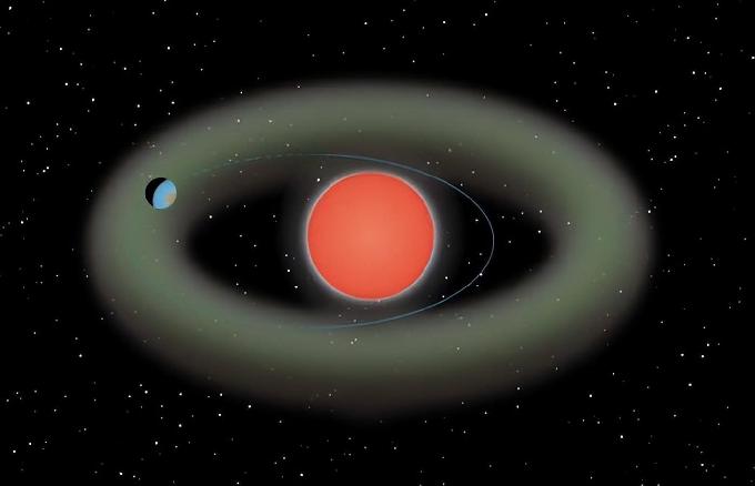 科学家在一颗红矮星的宜居带附近发现了一颗超级地球行星