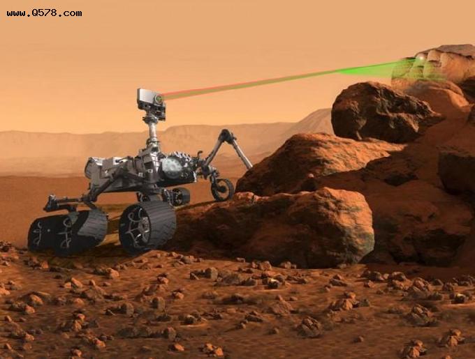 NASA的“毅力号”火星车：火星上的激光标记