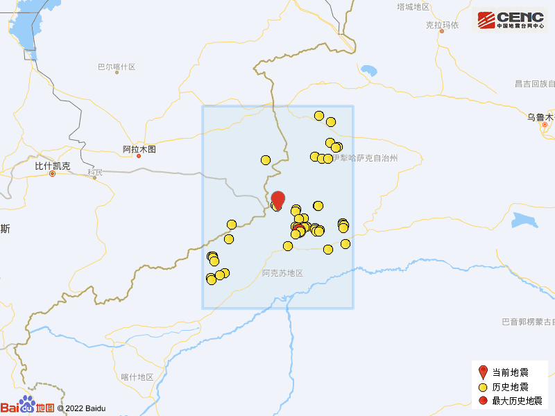 9月26日阿克苏地区温宿县发生3.2级地震